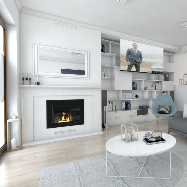 nowoczesne wnętrze salon