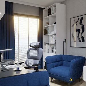 biuro w domu pokoj do pracy w domu pokoj informatyka domowe biuro architekt wnetrz poznan atoato projekty wnetrz warszawa