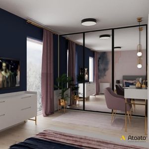 Dom w stylu glamour 8 sypialnia nastolatki w stylu glamour