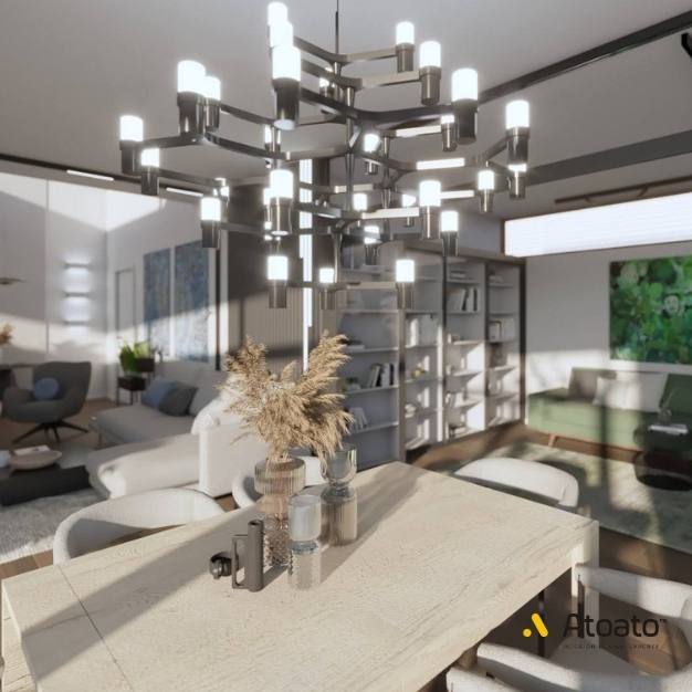 projekt wnętrz domu w nowoczesnym stylu w NIemczech, architekt wnętrz